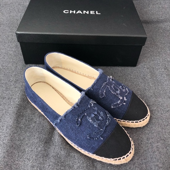 chanel espadrilles barneys